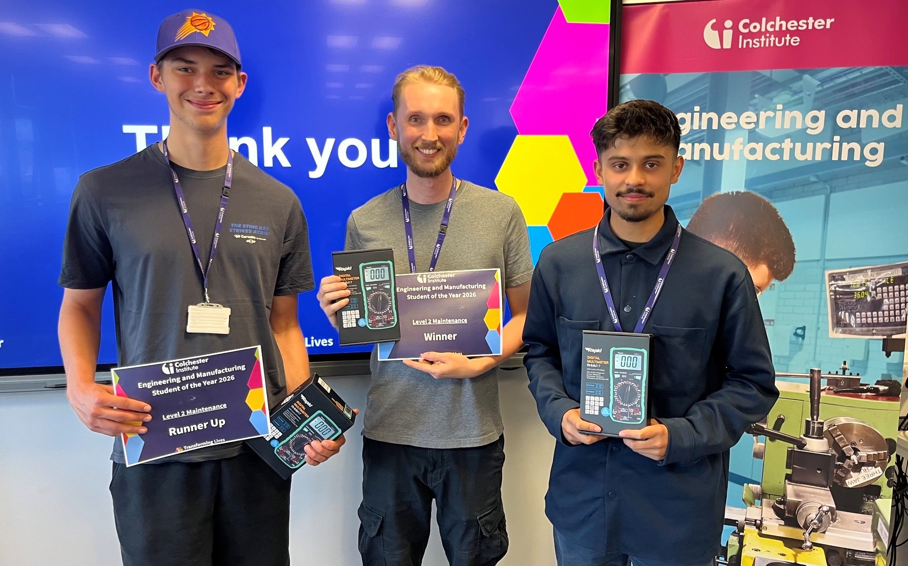 Colchester Institute Engineering Student Awards